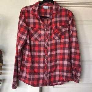 Columbia plaid flannel